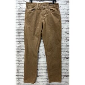 Bonobos Corduroy Pants Mens 33x32 Brown Five Pocket Athletic FlexFit Casual Soft